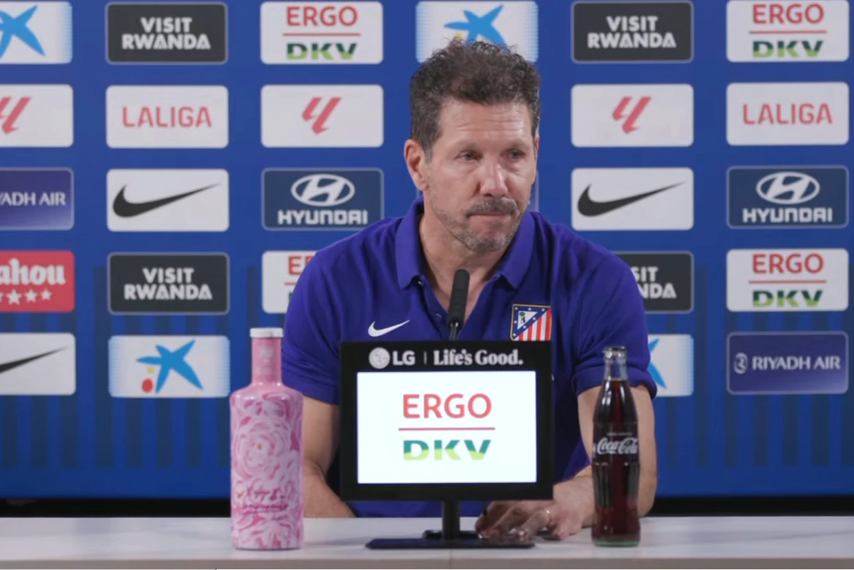 Simeone advirtió que el Atlético de Madrid puede pelearle el título al Barcelona: "Siempre se puede competir"