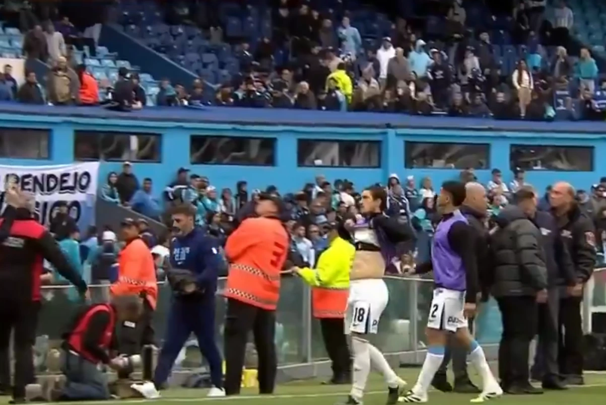 Racing evalúa una la sanción al jugador que insultó y mostró la panza a los hincha