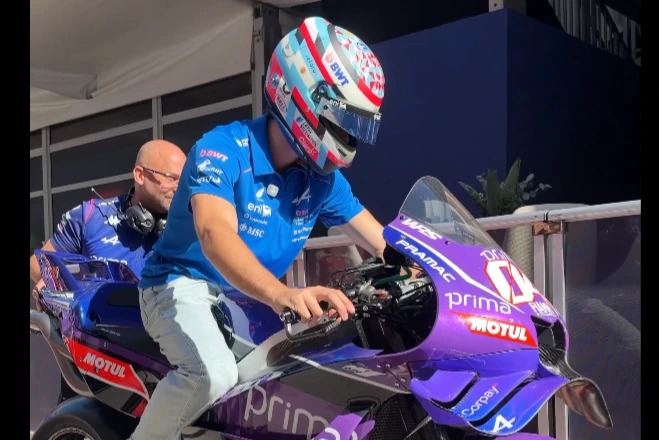“Franco haciendo ruido”: la entrada triunfal de Colapinto al Gran Premio de Estados Unidos