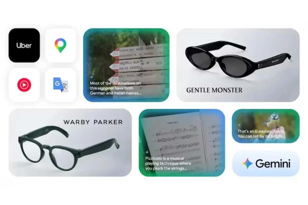 Cómo serán los nuevos anteojos inteligentes de Google