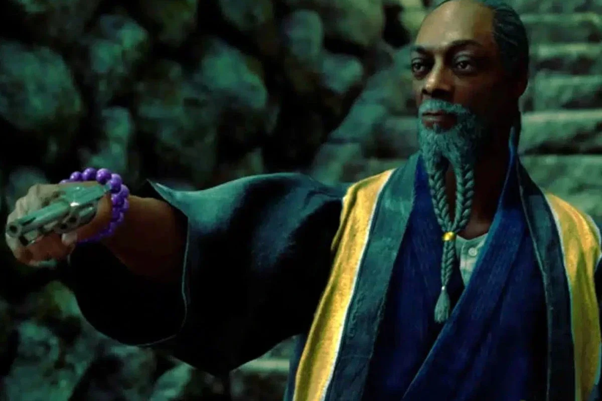 What is confirmed is that he will share scenes with a character based on Snoop Dogg