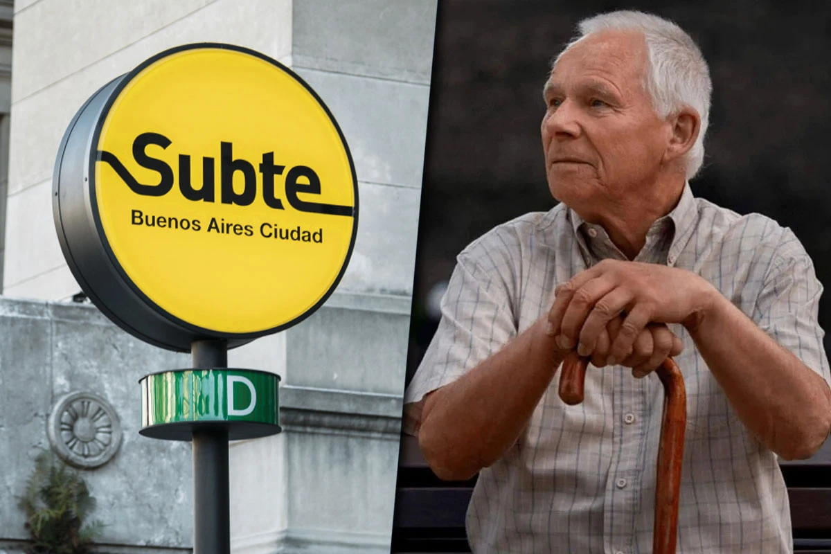 Subte gratis para jubilados: cómo será el nuevo trámite en la Ciudad