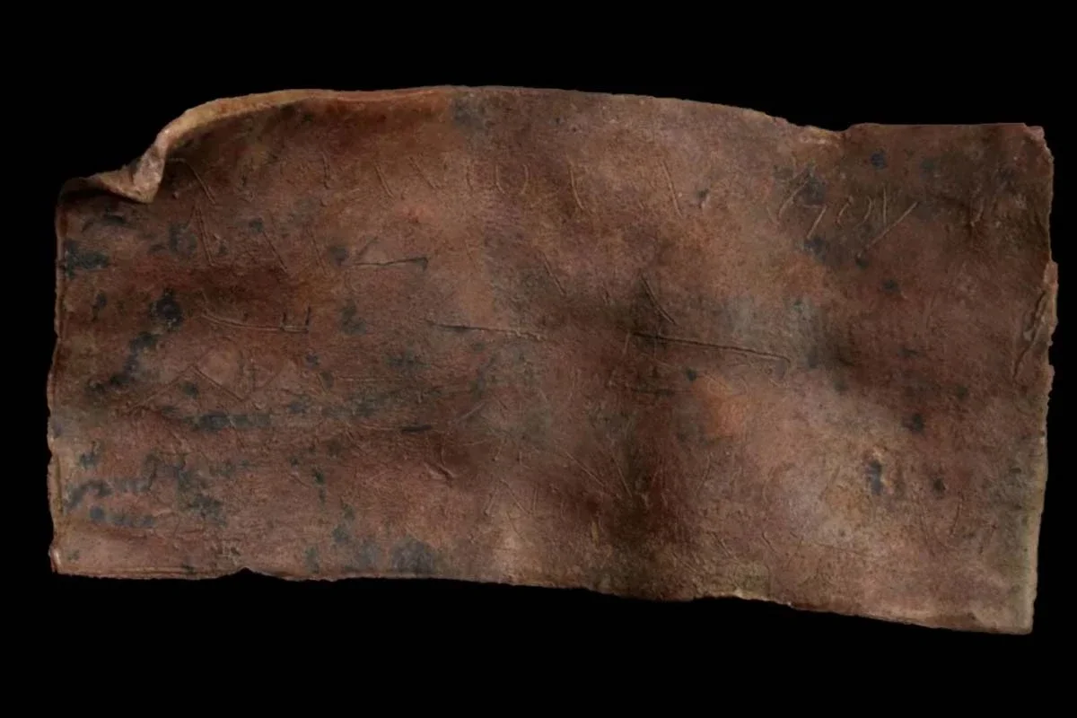 What did researchers discover on the Roman curse tablet