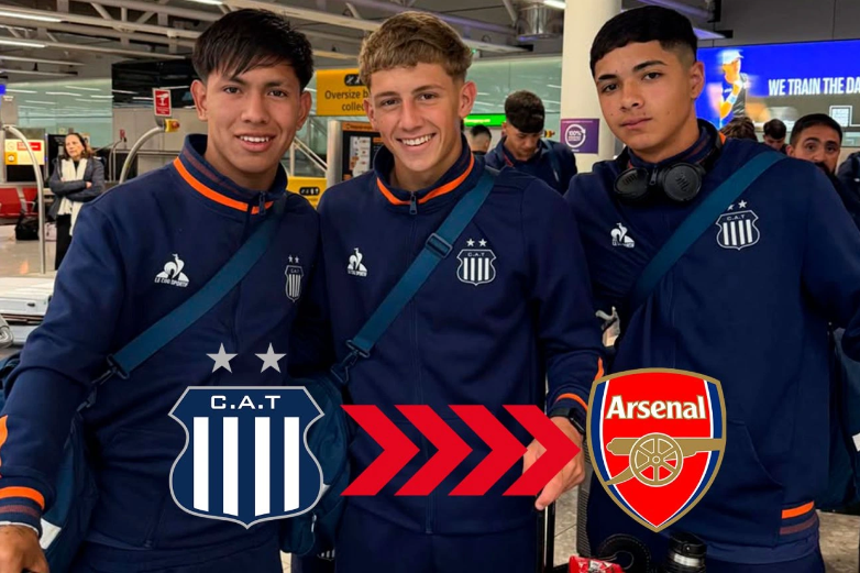 Juveniles de Talleres viajaron a Londres para jugar un torneo internacional