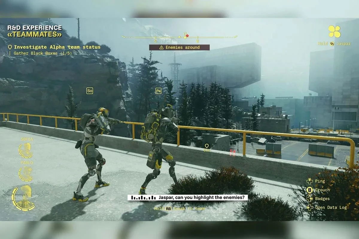 Teammates todavía no es un videojuego comercial