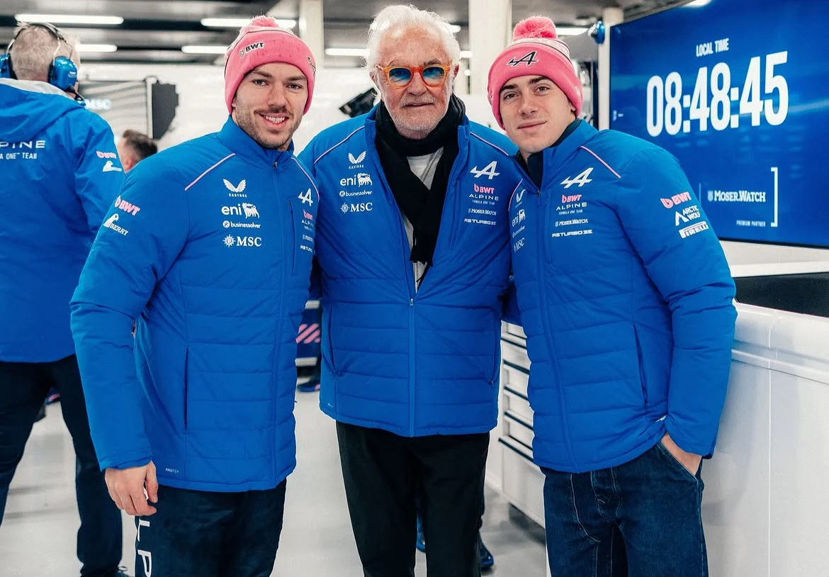 Briatore destacó los puntos conseguidos por Gasly y Colapinto en la primera mitad de la temporada