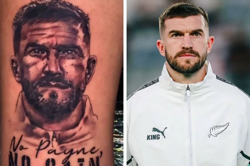 Un correntino se tatuó a Tim Payne en su pierna y la reacción del jugador se volvió viral