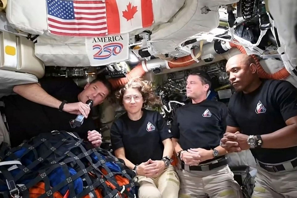 Qué hacen los astronautas si hay una tormenta solar