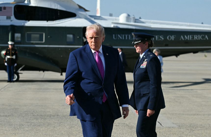 Trump announced that the US military will respond to the Iranian attack