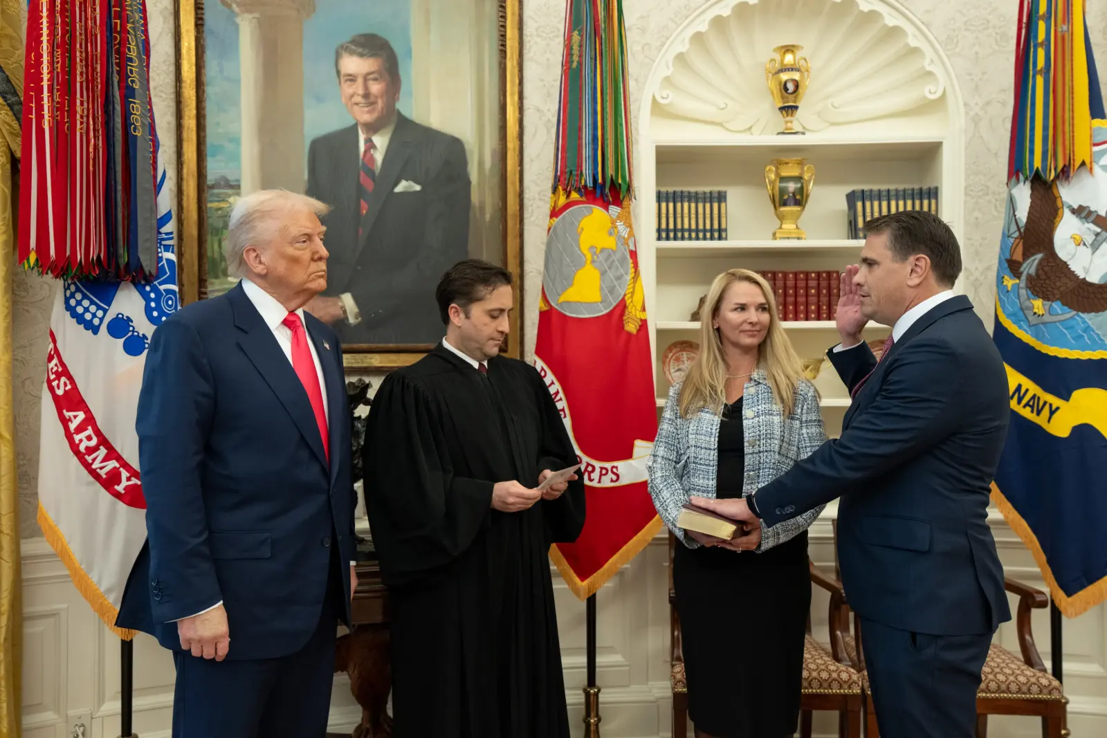 The Department of Justice under the administration of Donald Trump will continue investigating the influence of the Chinese Communist Party on the political activities of the Democrats