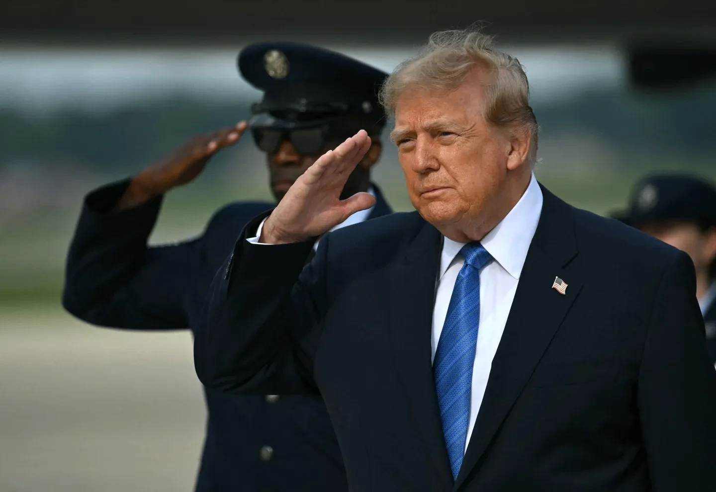 President Donald Trump urged Canadian companies to move their operations to the United States to avoid paying tariffs