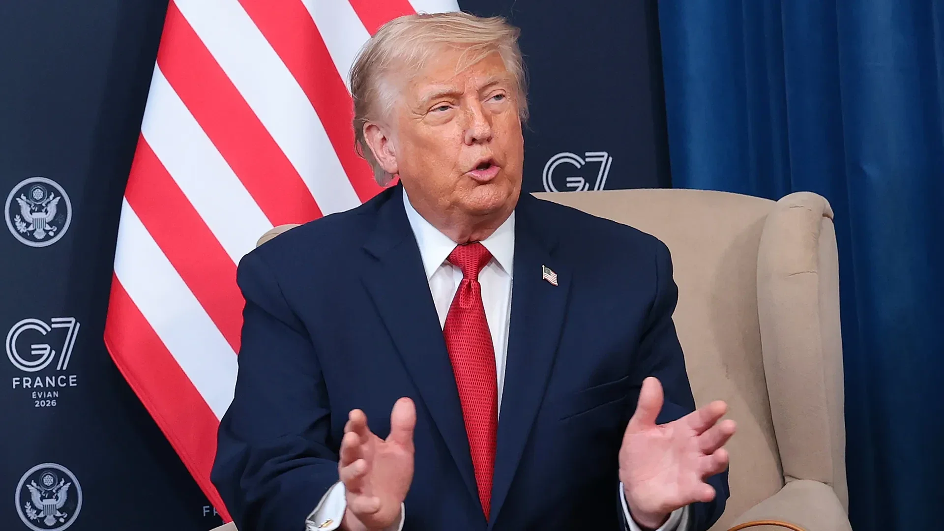 The U.S. president provided details about a covert operation by the United States Navy to incapacitate Iranian radar systems