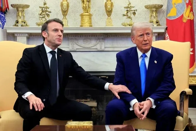 Trump warned of imposing a 100% tariff on French wine and champagne if Macron does not eliminate the digital tax