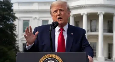 The U.S. president defended his decision to exclude certain media from the White House, asserting that they spread false information