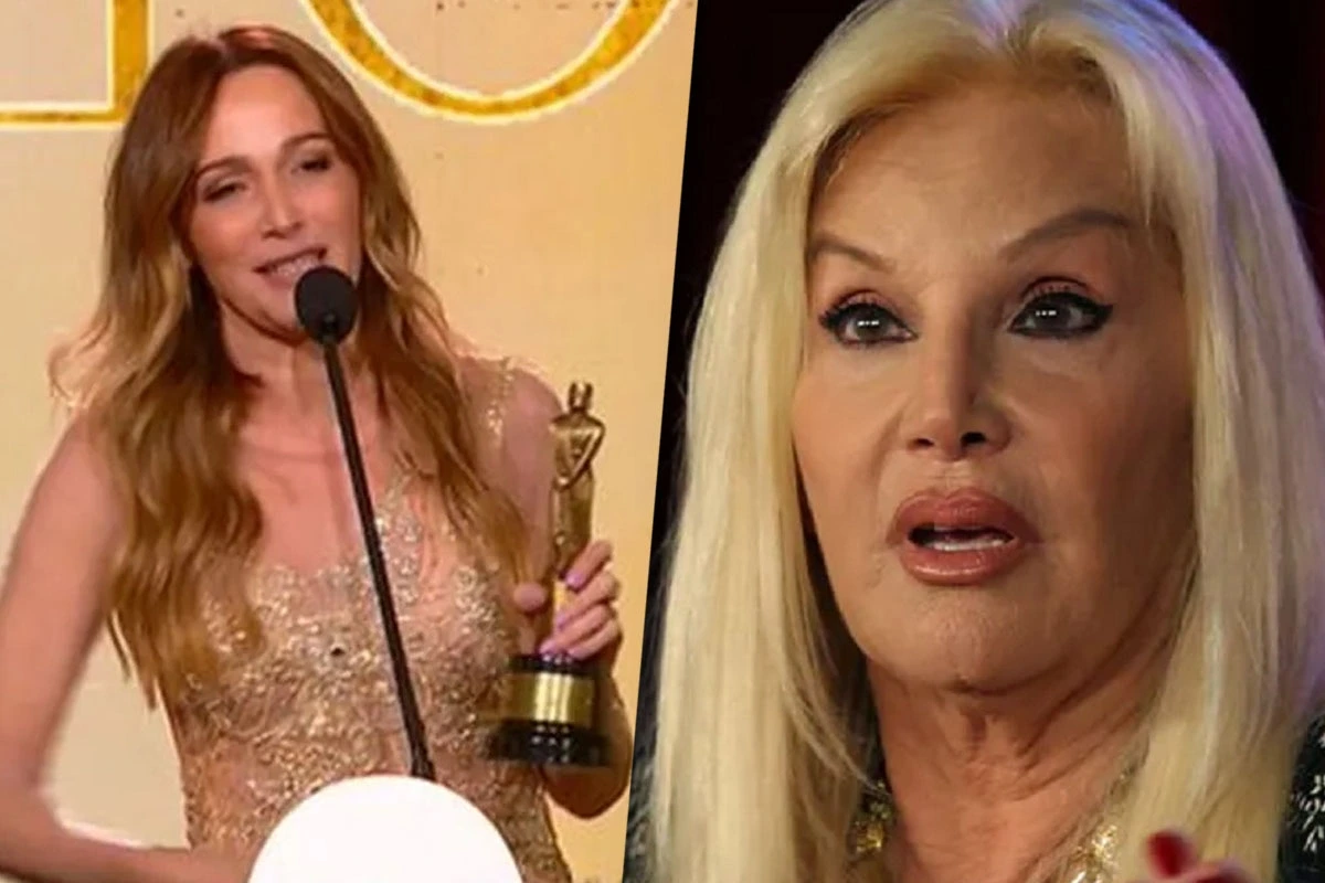 Vero Lozano y una frase que apuntaría a Susana Giménez en los Martín Fierro