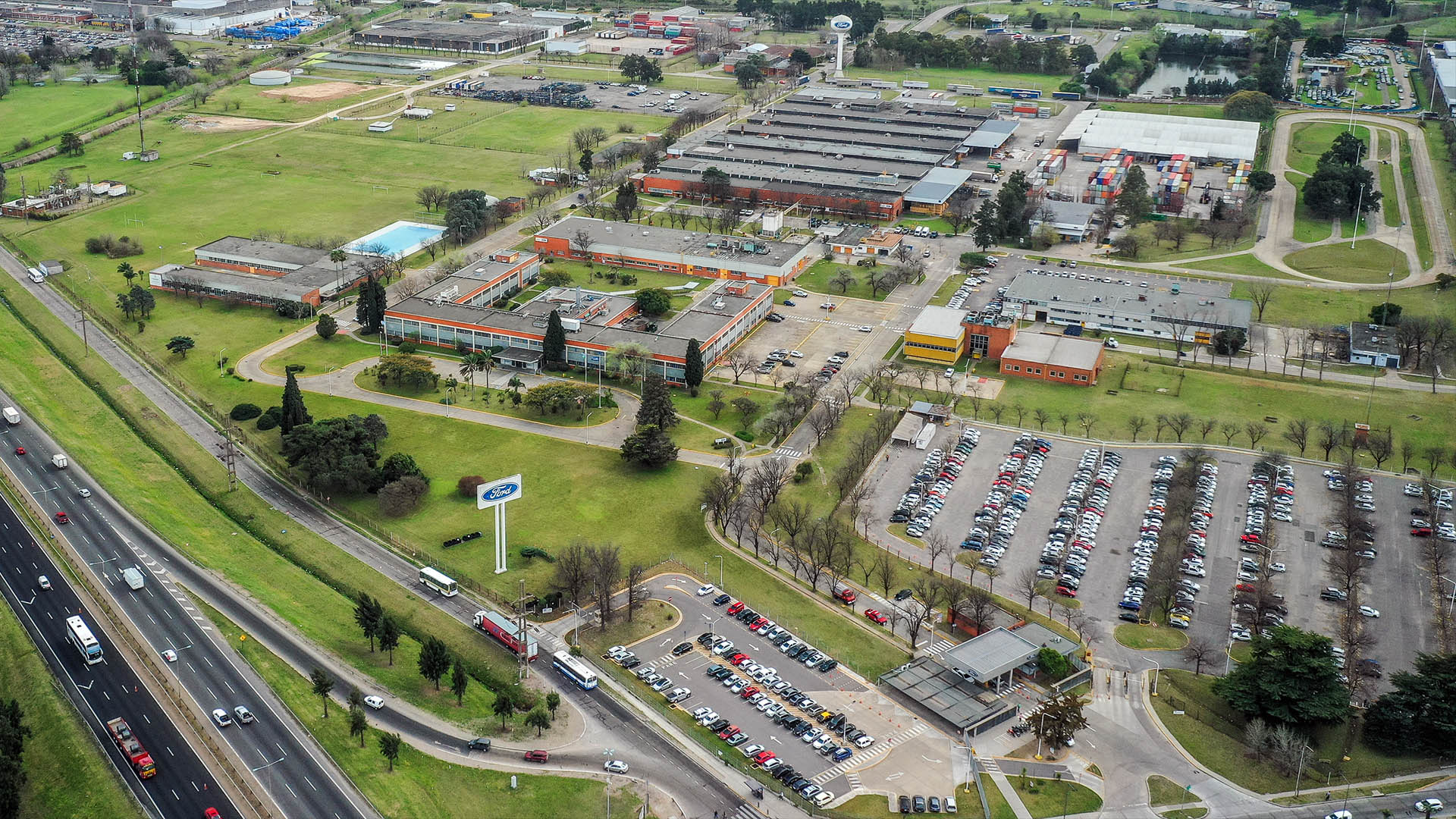 La fábrica Ford en Pacheco, provincia de Buenos Aires.