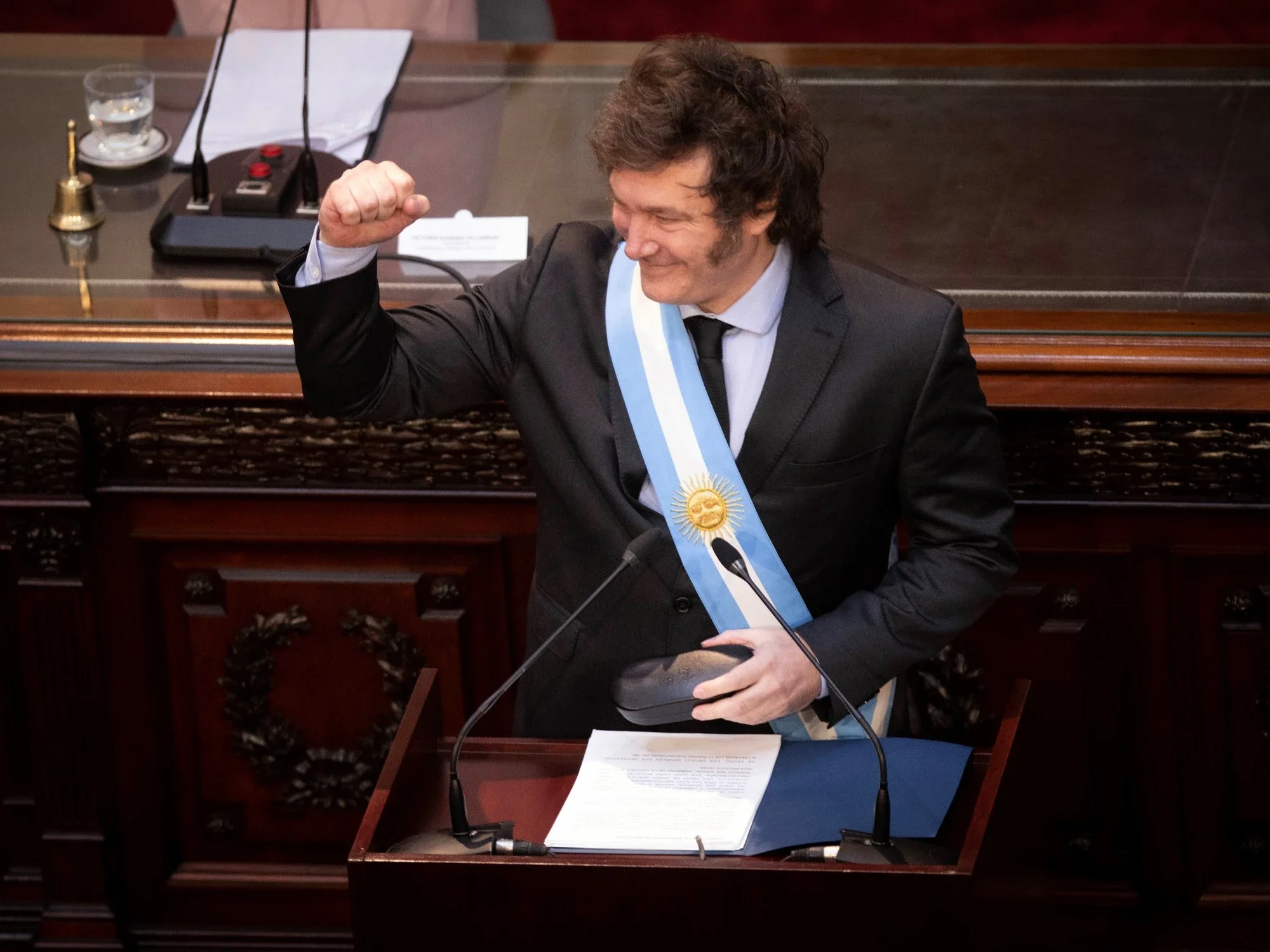 El presidente, Javier Milei.