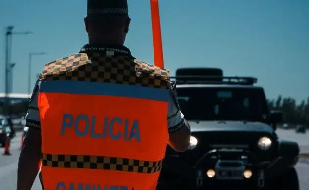 Personal de la policía caminera de Córdoba.