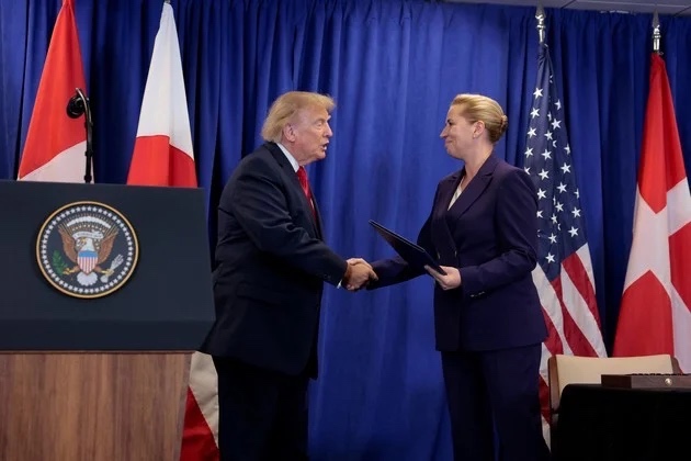 Trump and the Danish Prime Minister