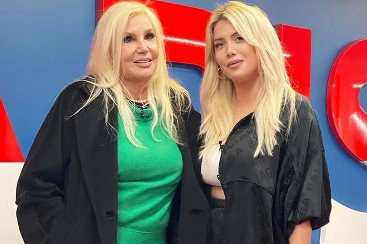 The relationship between Susana Giménez and Wanda Nara