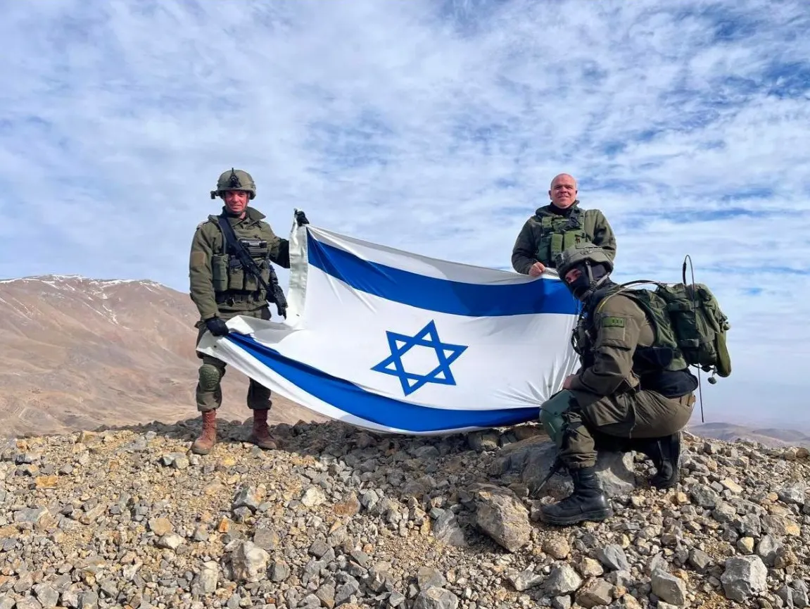 Soldados israelíes en los Altos del Golán.