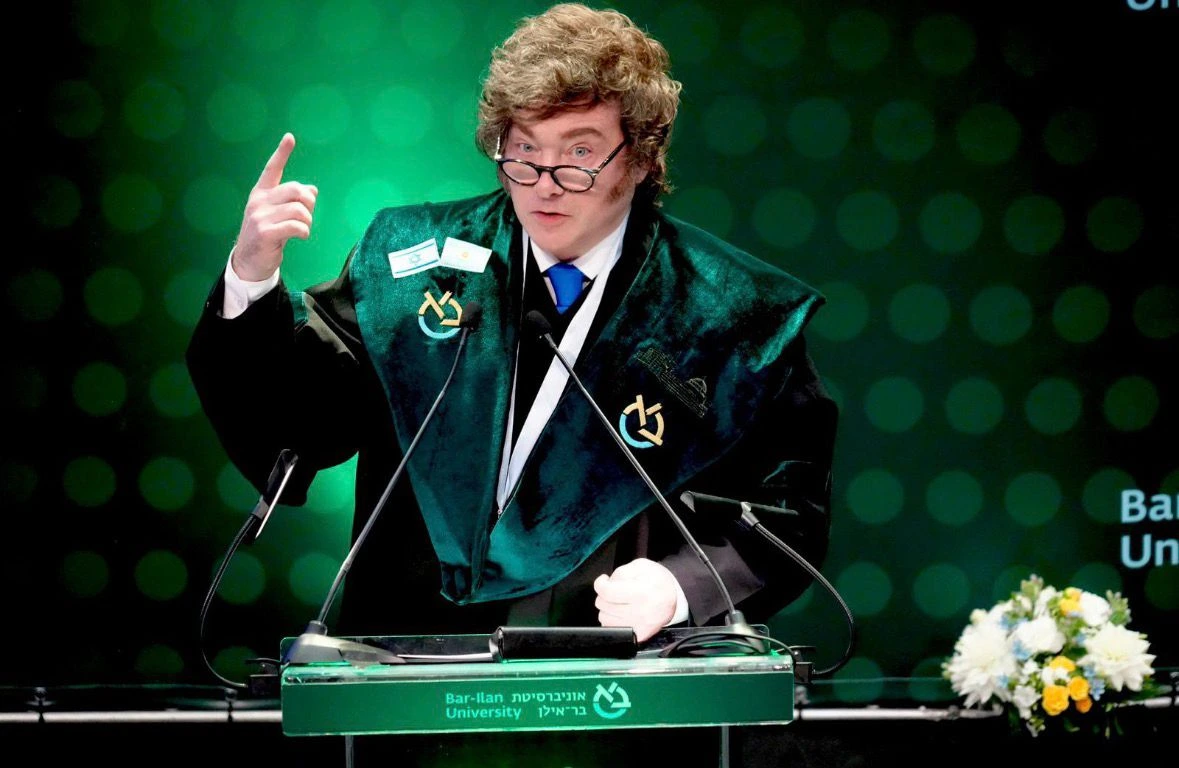 The president, Javier Milei.