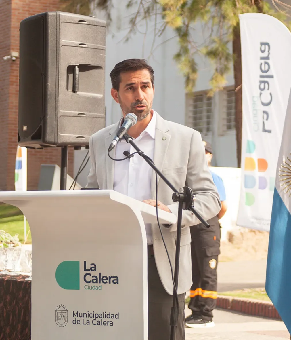 Fernando Rambaldi, intendente de La Calera