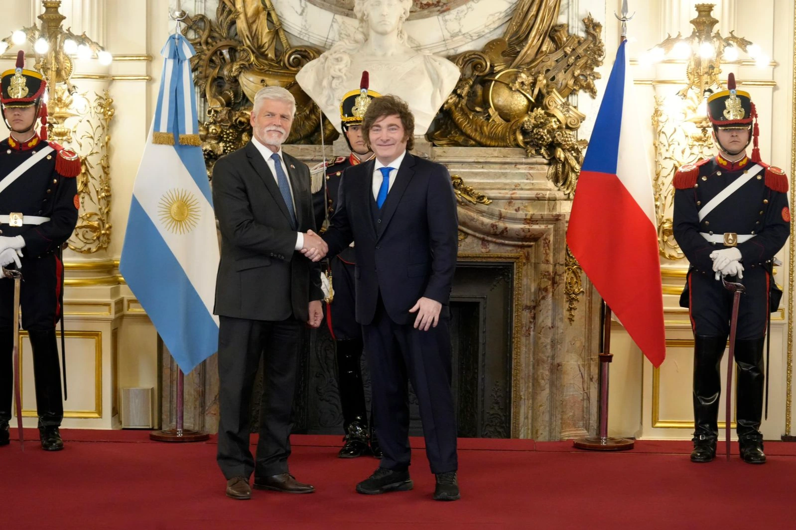 Milei recibió al presidente de República Checa y fortalece la cooperación bilateral