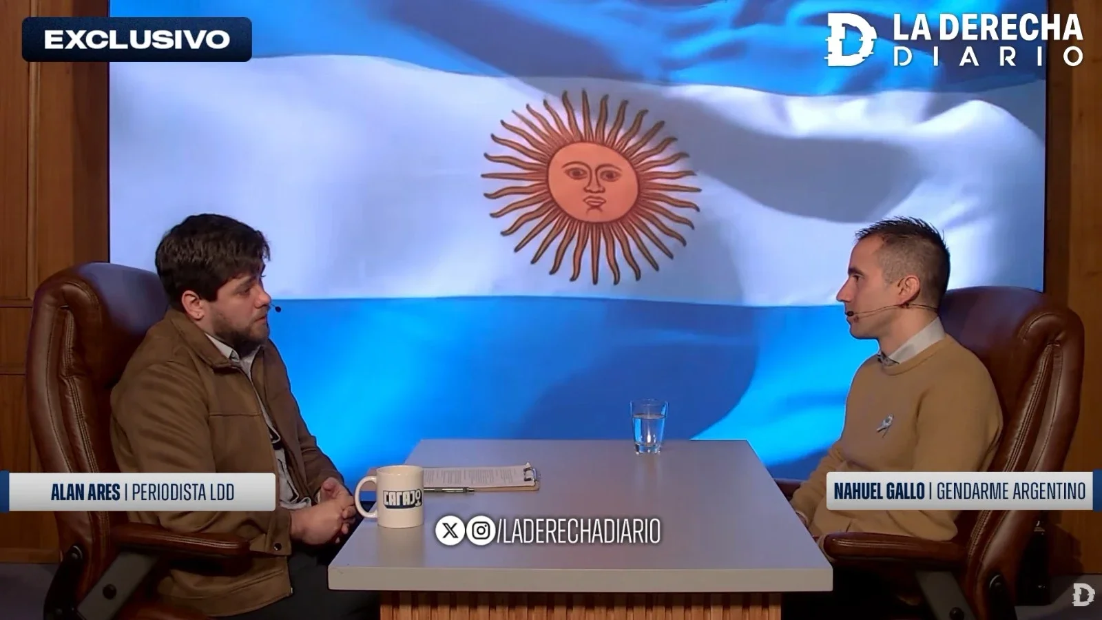 Nahuel Gallo en exclusiva para La Derecha Diario.