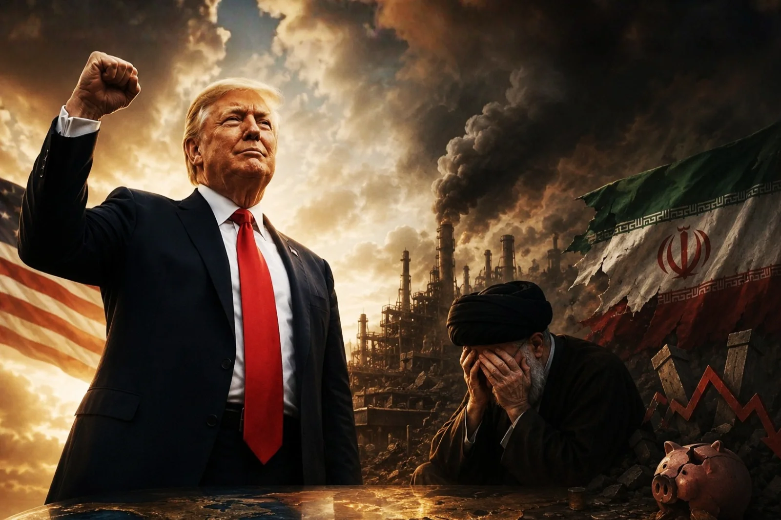El régimen iraní reconoció su derrota ante EEUU y apuesta al acuerdo para evitar el colapso económico del régimen
