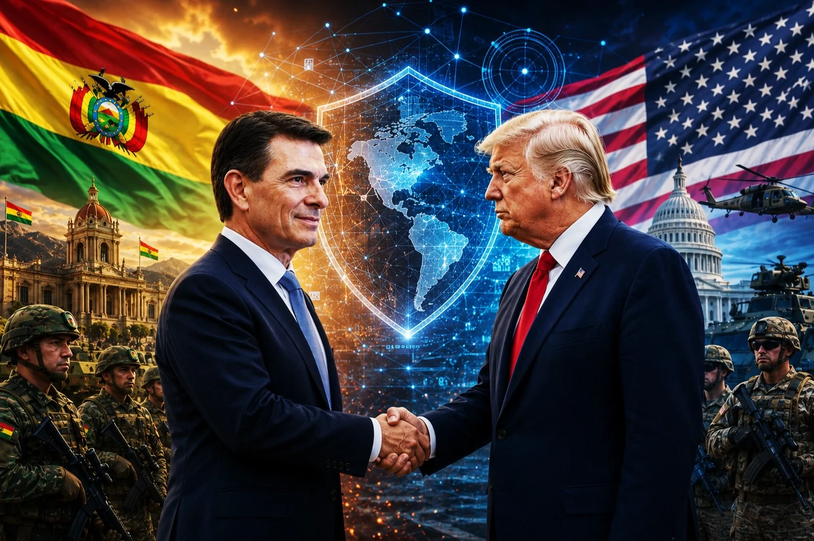 Estados Unidos firmó un acuerdo con Bolivia y destinará USD 20 millones para fortalecer la seguridad