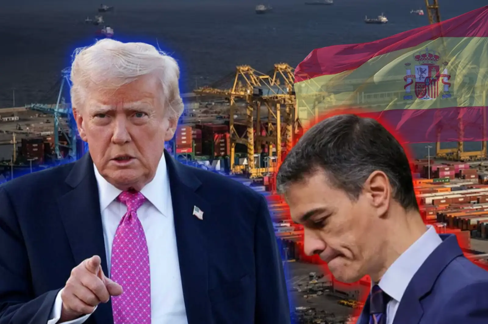 Trump ordena frenar todo el comercio con España y acusa a Sánchez de incumplir su cuota con la OTAN