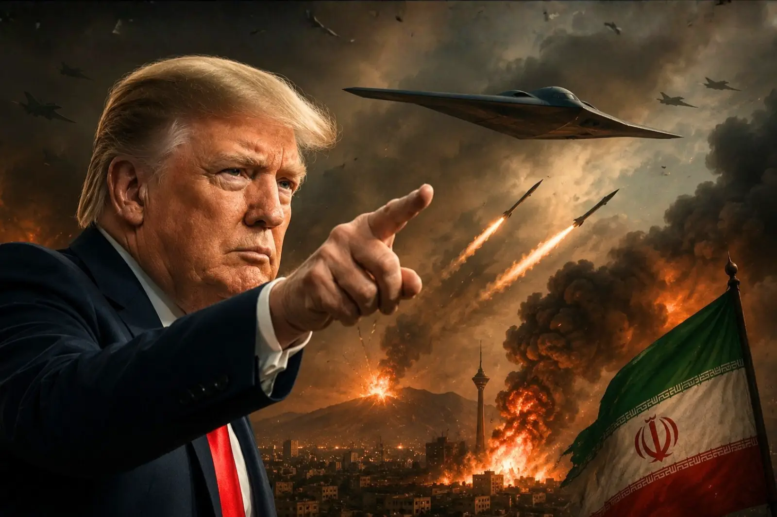 Trump suspende el cese al fuego con Irán: "Son gente enferma, viciosa y violenta. Los destruiremos"