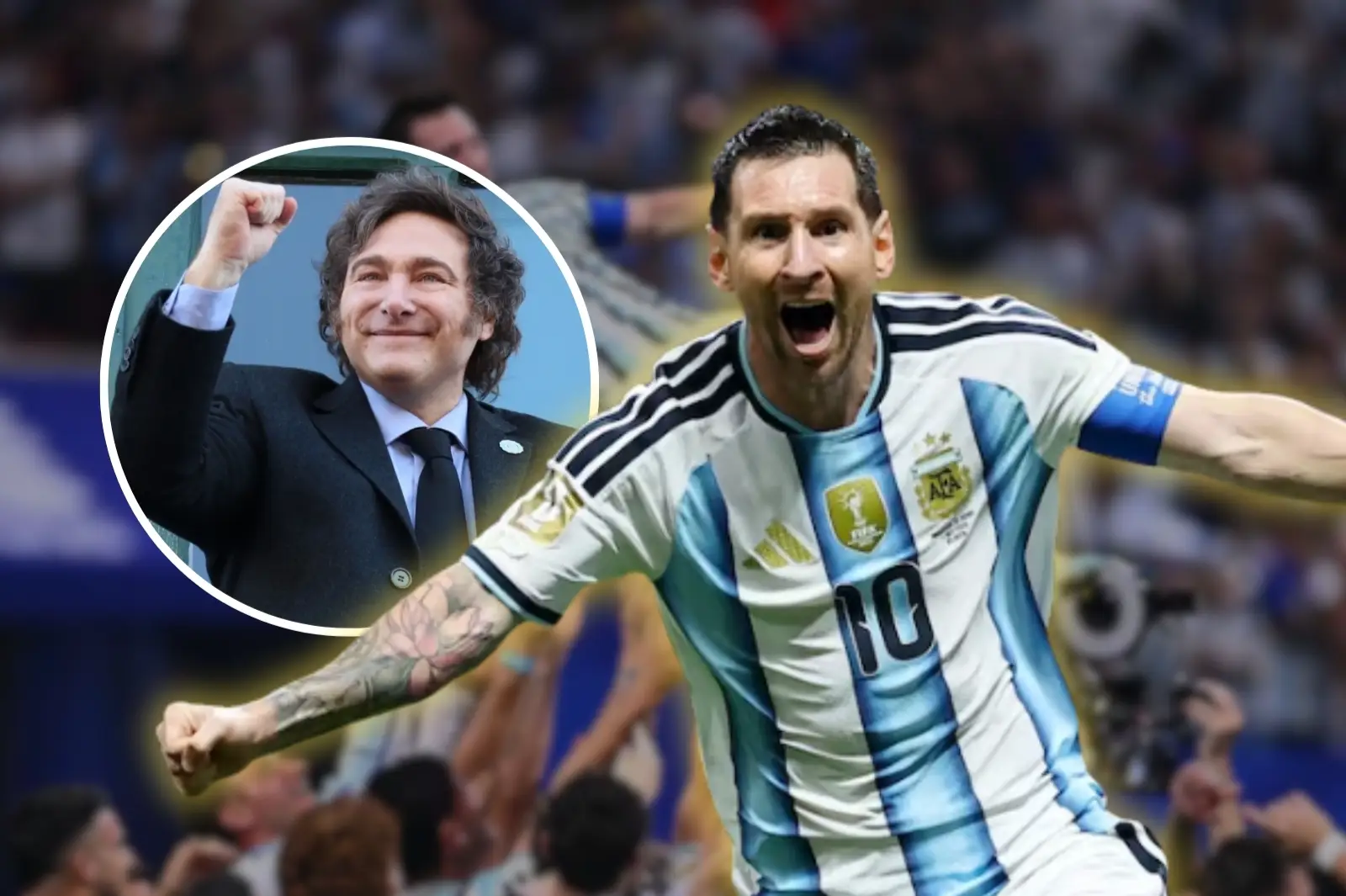 Javier Milei defendió a Lionel Messi y fulminó a los kirchneristas por sus críticas