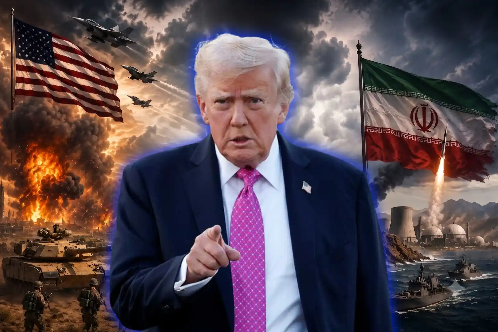 Trump renews pressure on the Iranian regime: does not rule out a ground offensive and aims to take the island of Jark