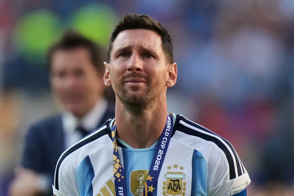 Lionel Messi tras la final