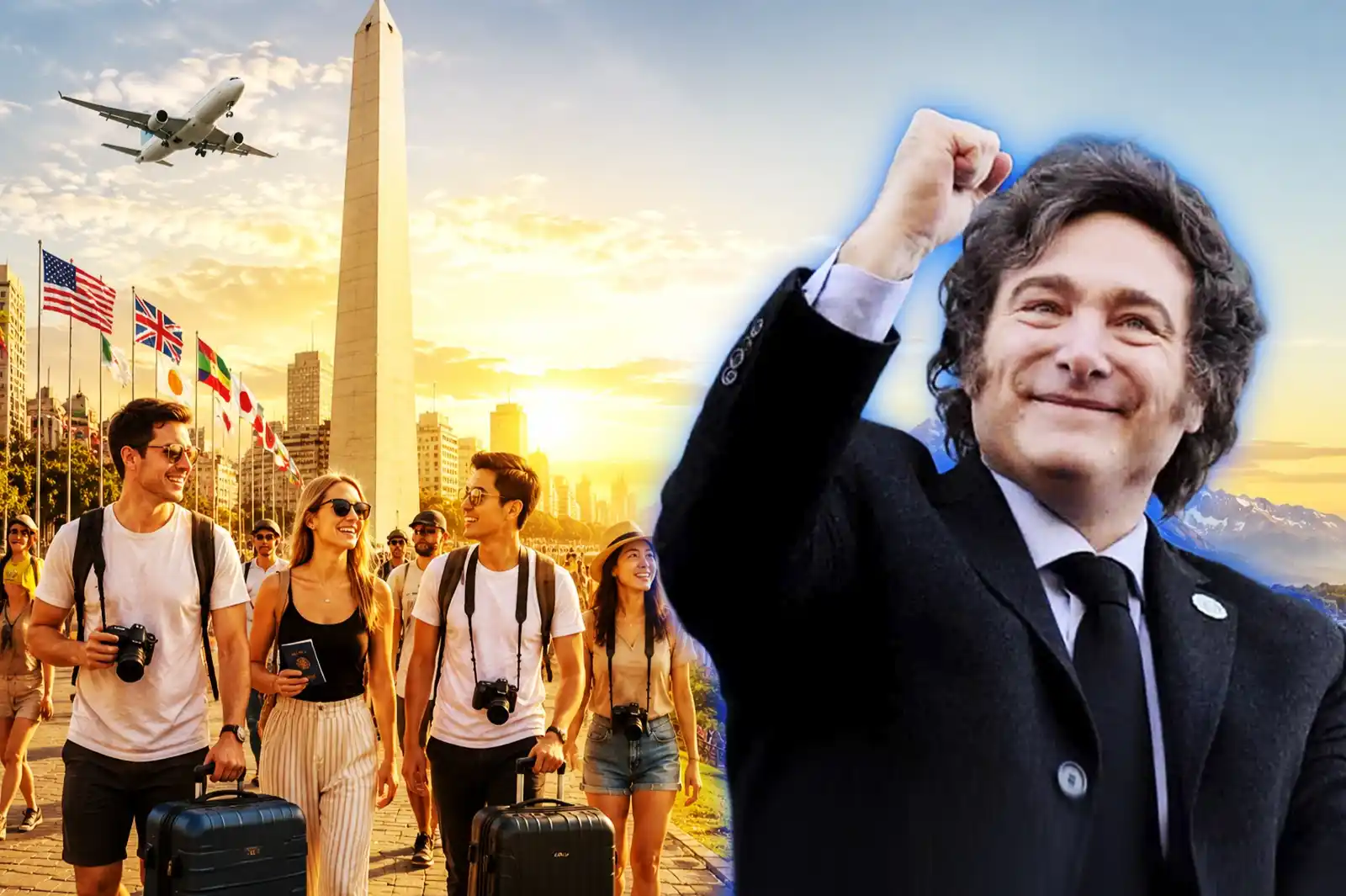 Argentina registró un récord histórico de turistas de países no limítrofes