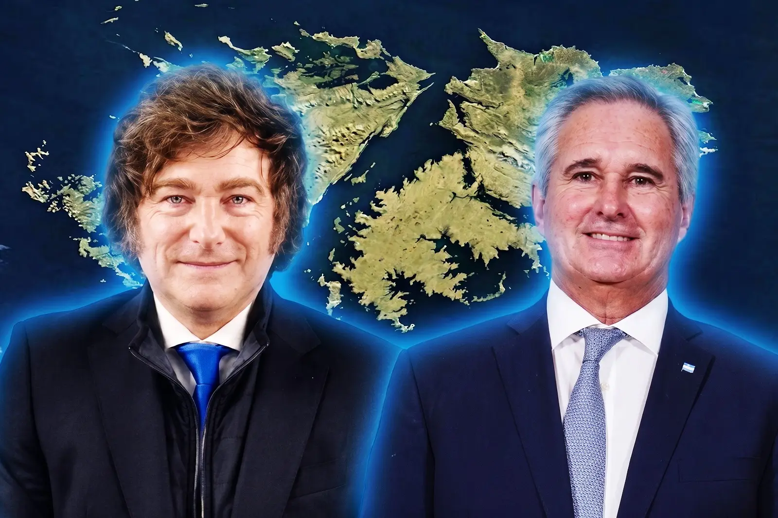 Javier Milei y Pablo Quirno.
