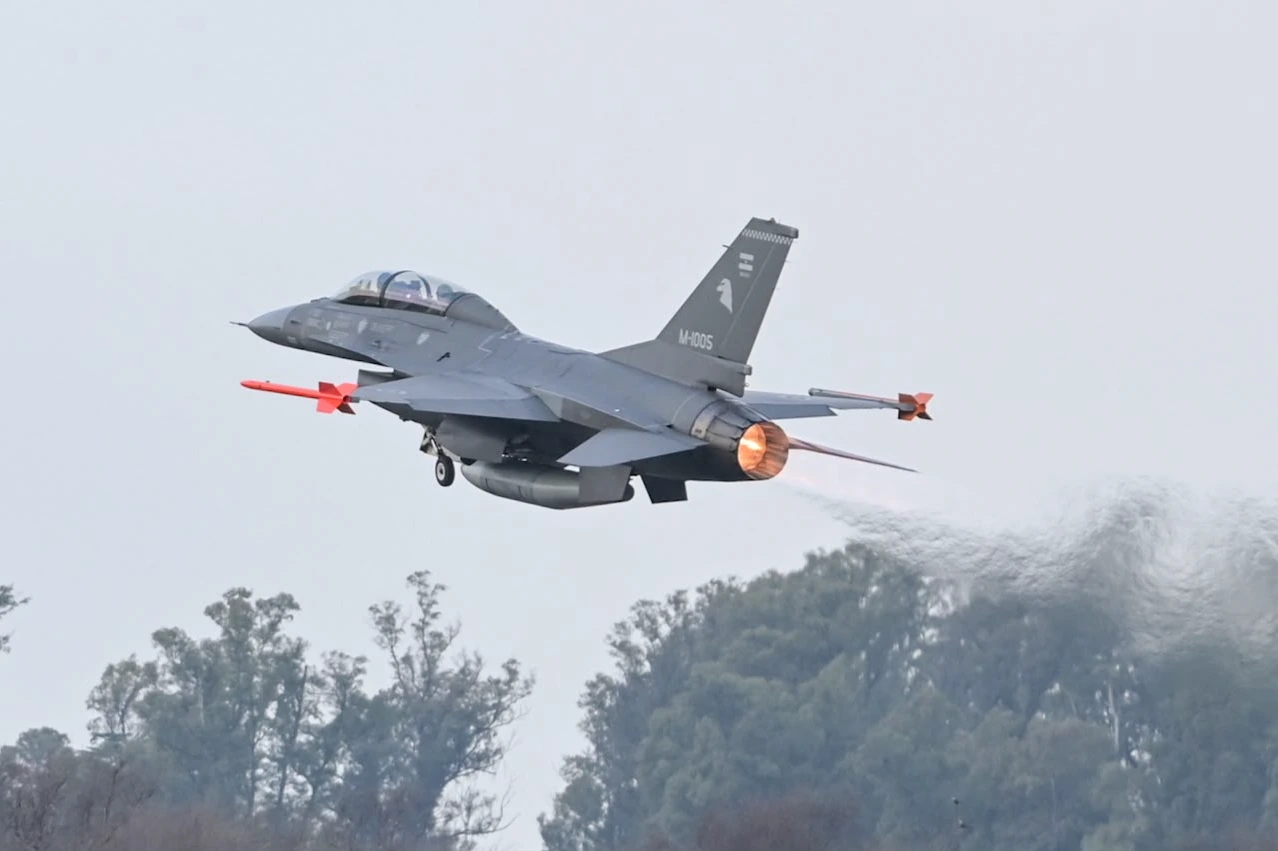 La Fuerza Aérea mostró por primera vez las capacidades operativas del programa F-16 en Río Cuarto