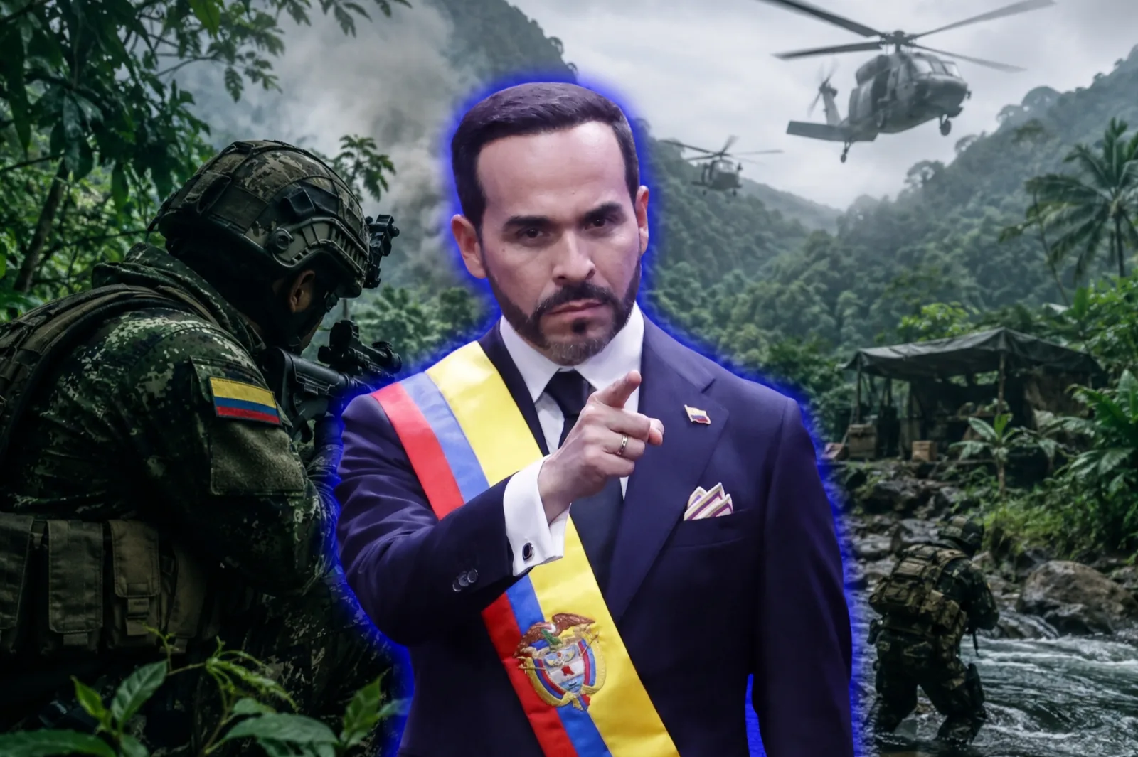 Abelardo lleva 48 horas en la Presidencia de Colombia y ya reporta una fuerte ofensiva contra las guerrillas