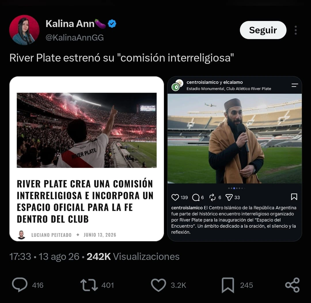 Insólita propuesta en River