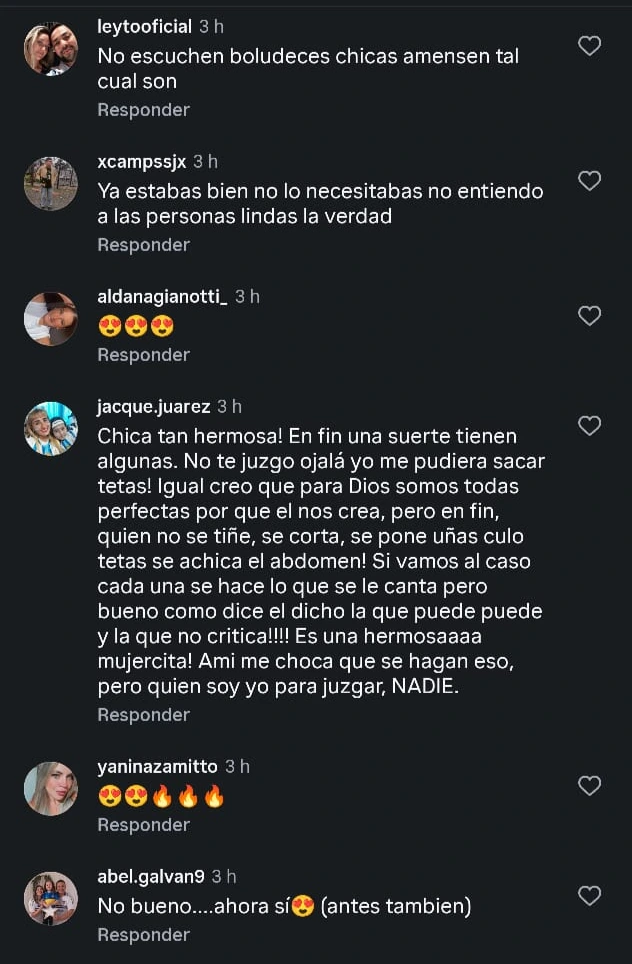 Reactions on social media