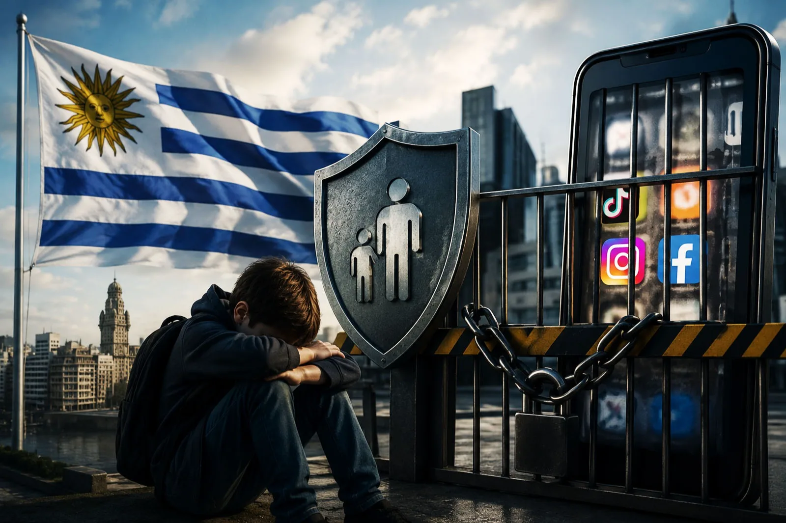 Uruguay avanza con un proyecto para prohibir las redes sociales a menores de 15 años