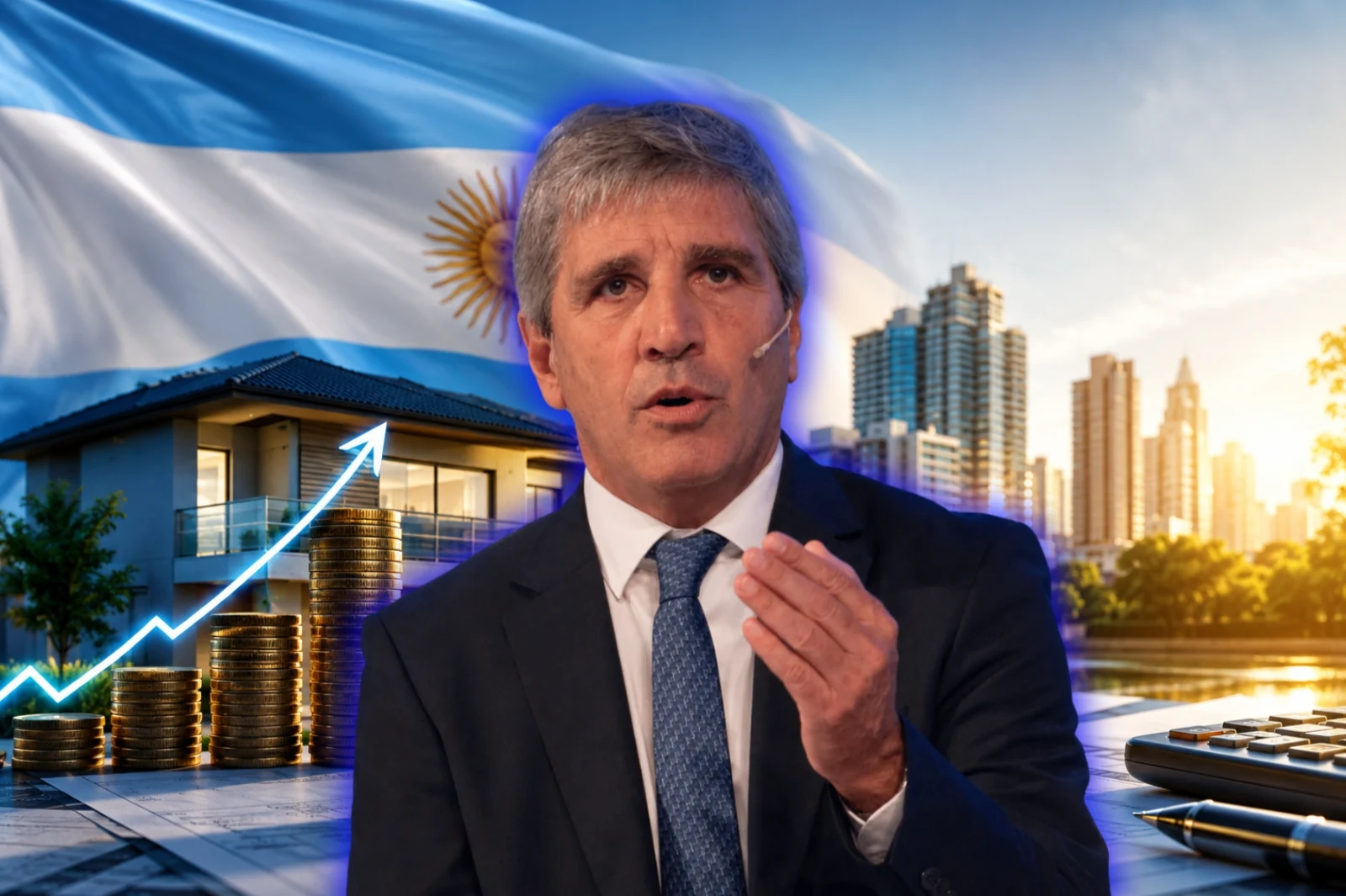 Caputo anunció un plan de $2 billones para impulsar el crédito hipotecario