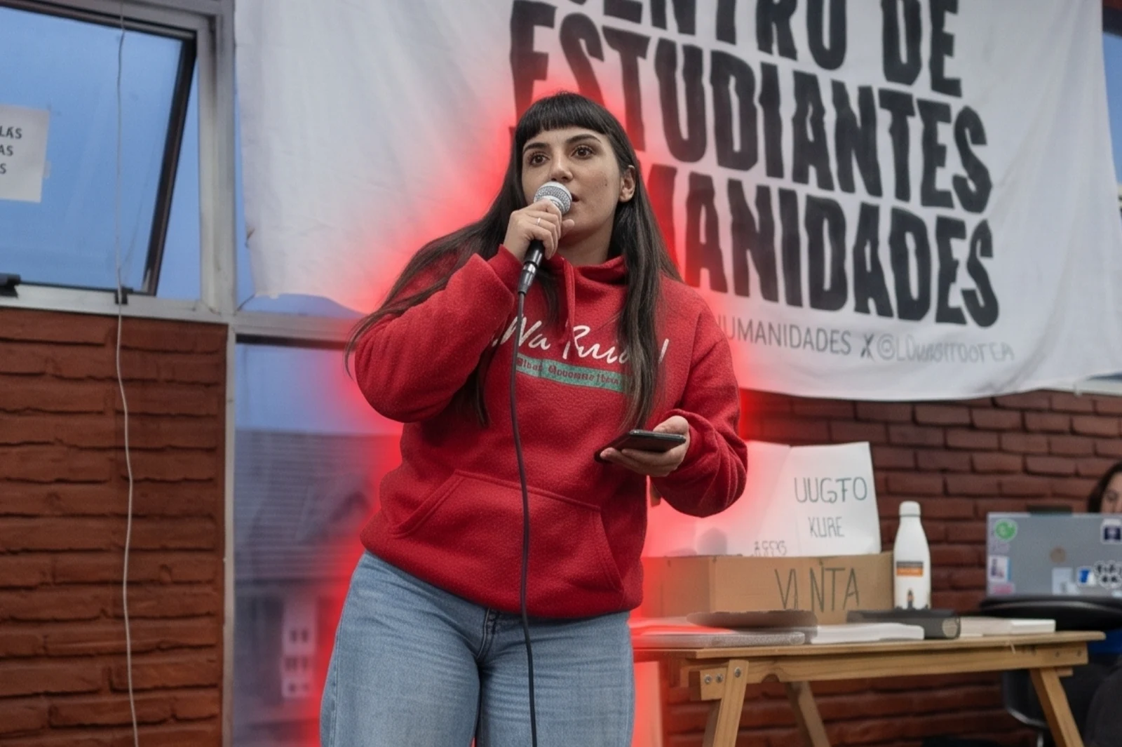 A leftist teacher called for the aggression against libertarian students at the University of Mar del Plata