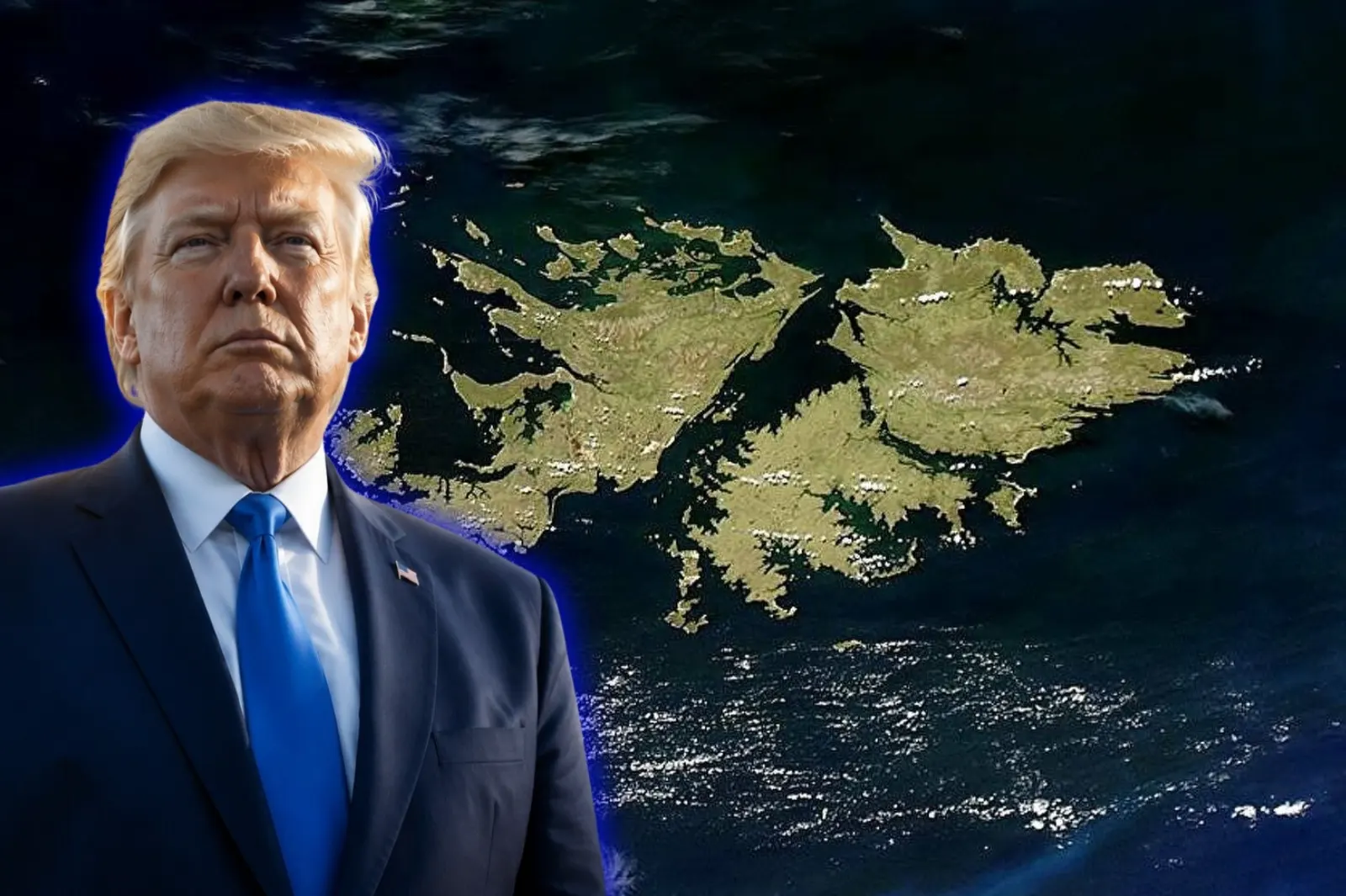 Trump habló de las Malvinas y dejó una fuerte señal sobre el Reino Unido: "Es un largo camino"