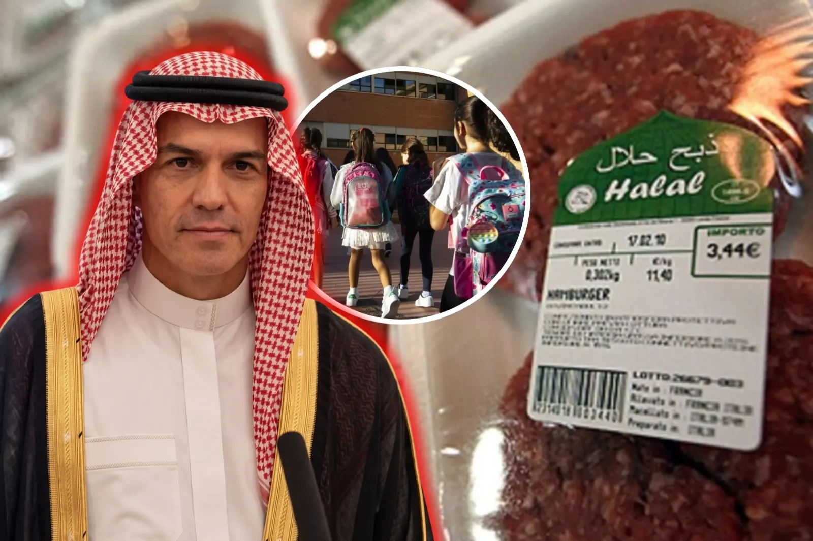After the Muslim invasion, public schools in Ceuta will serve halal meat and will not offer pork