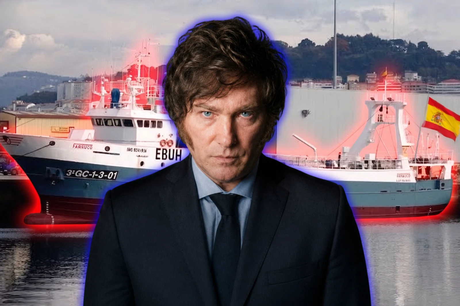 El Gobierno de Milei sancionó a un buque extranjero por pescar ilegalmente en el Mar Argentino