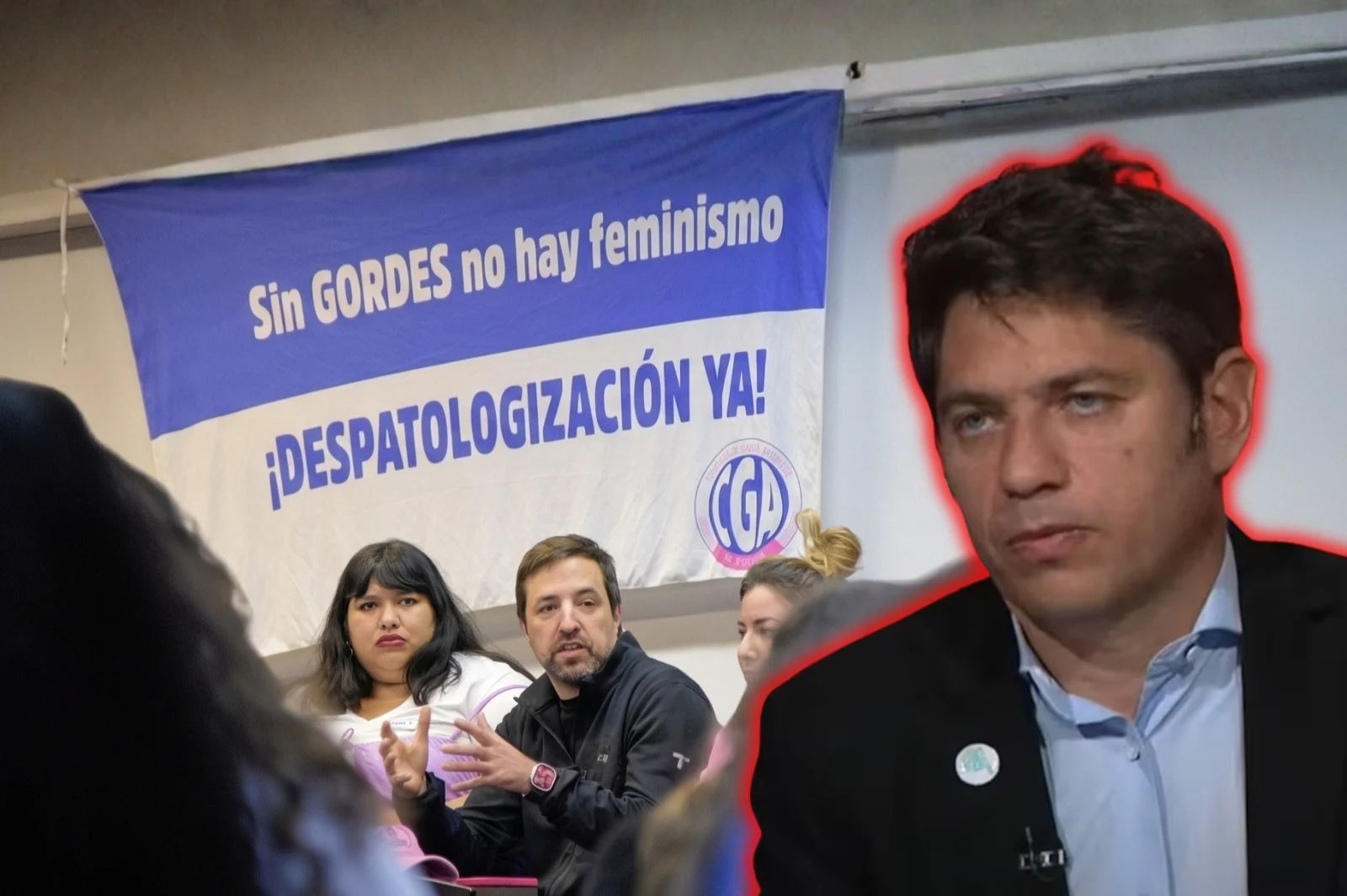 Papelón: El Gobierno de Kicillof participó del "6to Encuentro Plurinacional de Gordes"