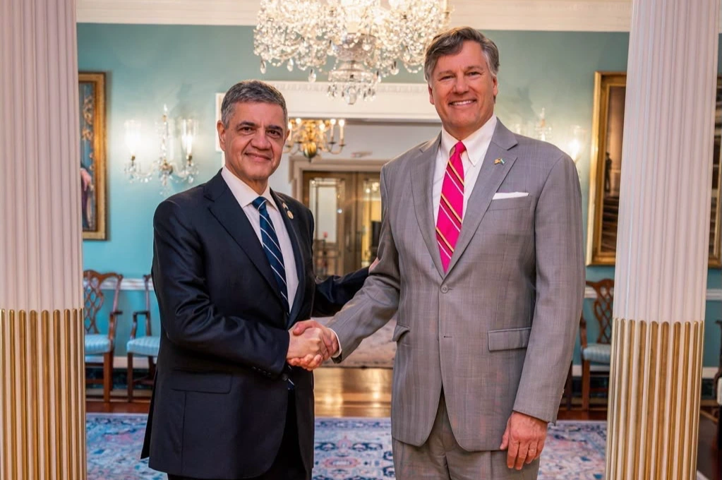 Jorge Macri se reunió con Christopher Landau en Washington y reforzó el vínculo con EE.UU.